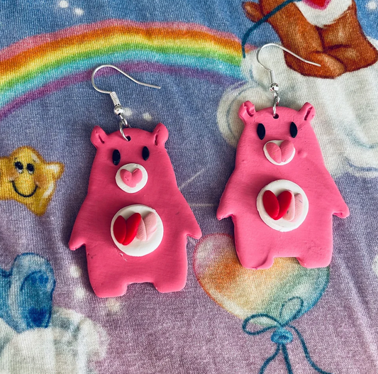 Care "Love-A-Lot" Bear Earrings