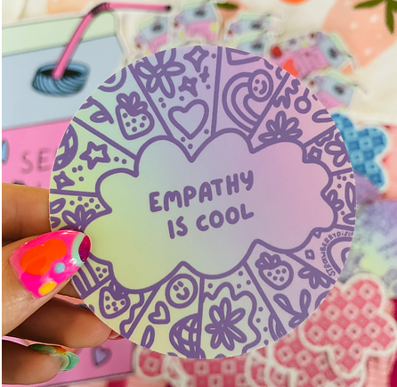 Empathy is Cool Sticker